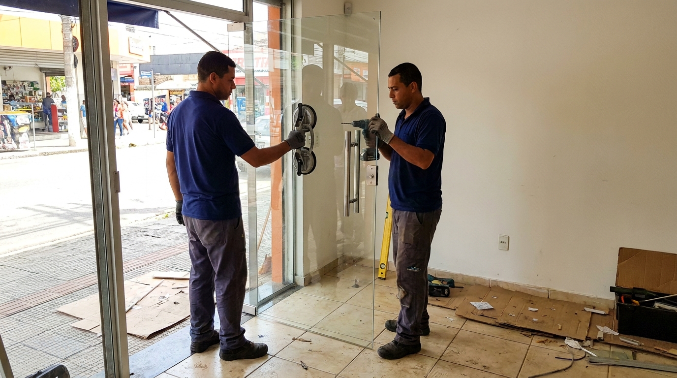 Portas em Vidro em Duque de Caxias‑RJ